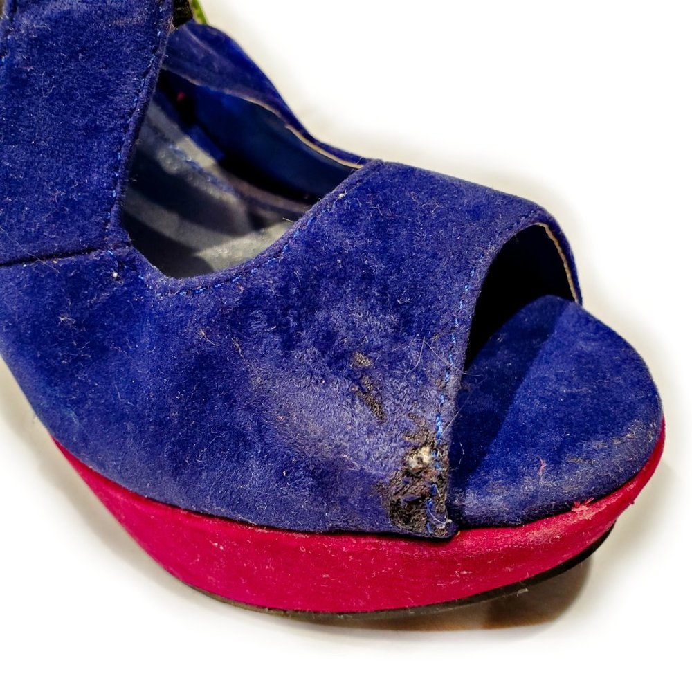 Anne Michelle Mix Colorful Heels - Picture 9 of 9